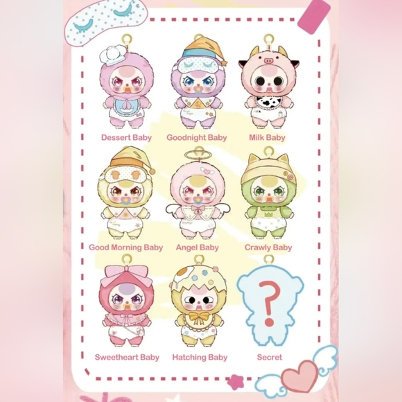 Baby Three Good Baby Series Plush Pendant  "Angel Baby" - Picture 14 of 16